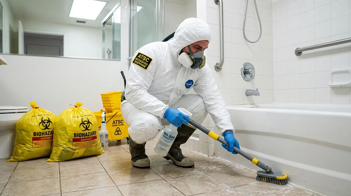 Decontamination equipment deployed for Blood Cleanup in Copperas Cove